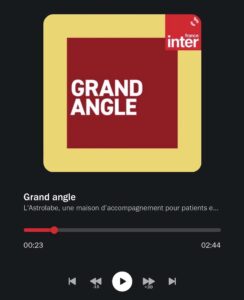 Lire la suite à propos de l’article France inter – Grand angle – Alice KACHANER