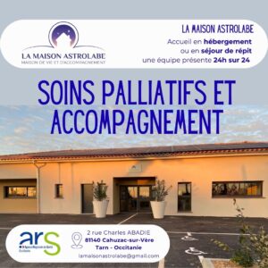 Lire la suite à propos de l’article Accompagnement et Soins palliatifs à La Maison Astrolabe